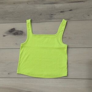 Old Navy lime green tank